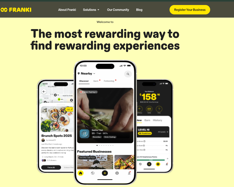 Franki App Review 2025: Get Paid to Recommend Places You Already Love